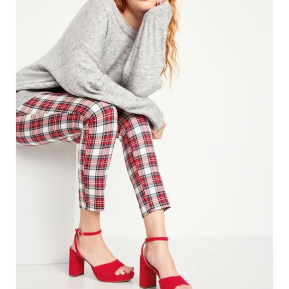 NWT OLD NAVY Platform Heels Color: Aurora Red SIZE 7 - Picture 6 of 6